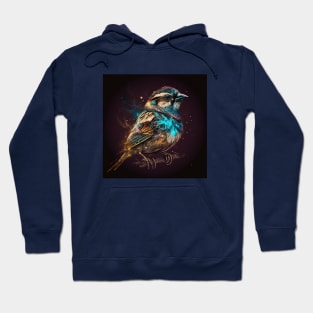 Magical Sparrow Design Hoodie